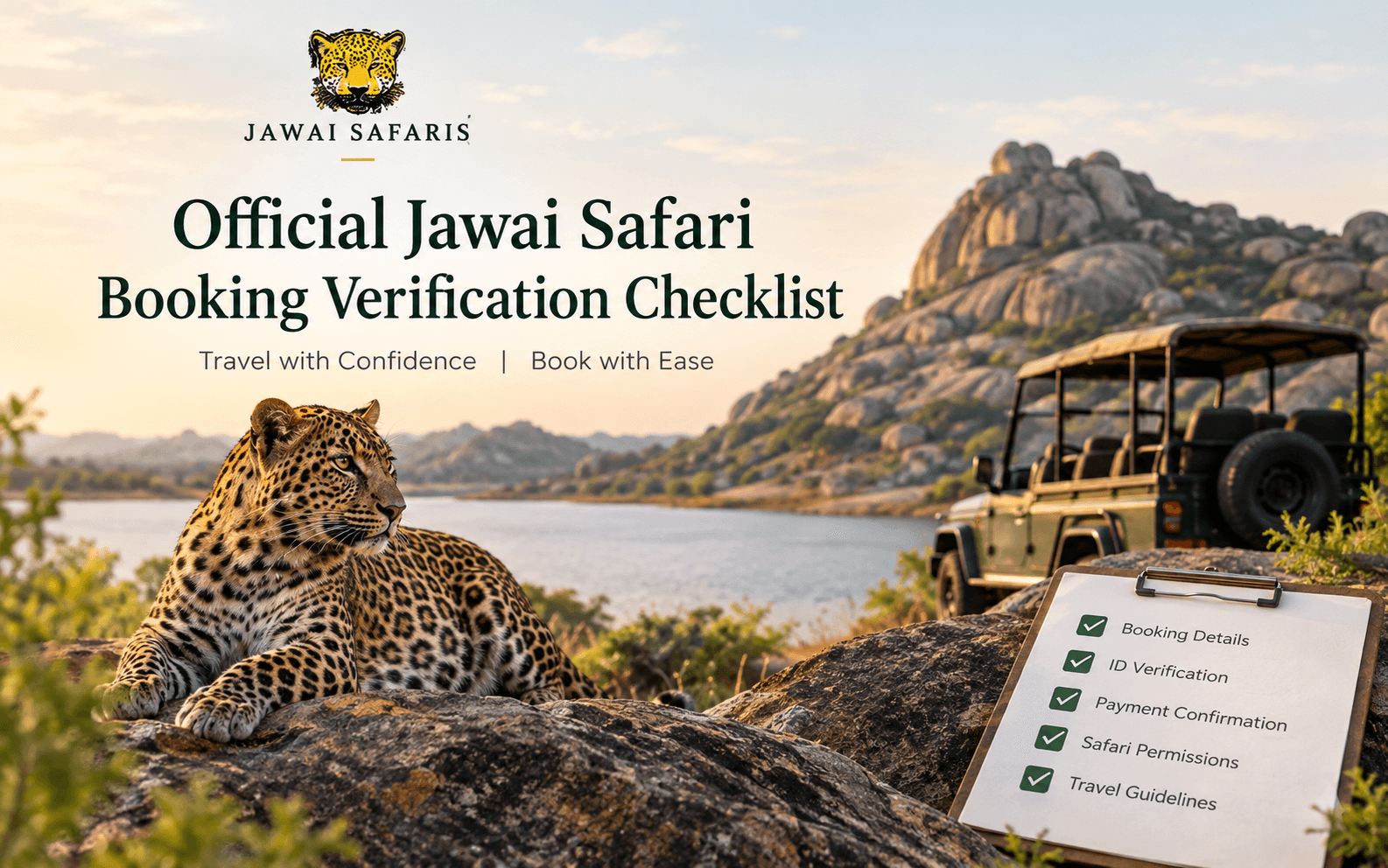 Official Jawai Safari Booking: A Traveler's Verification Checklist