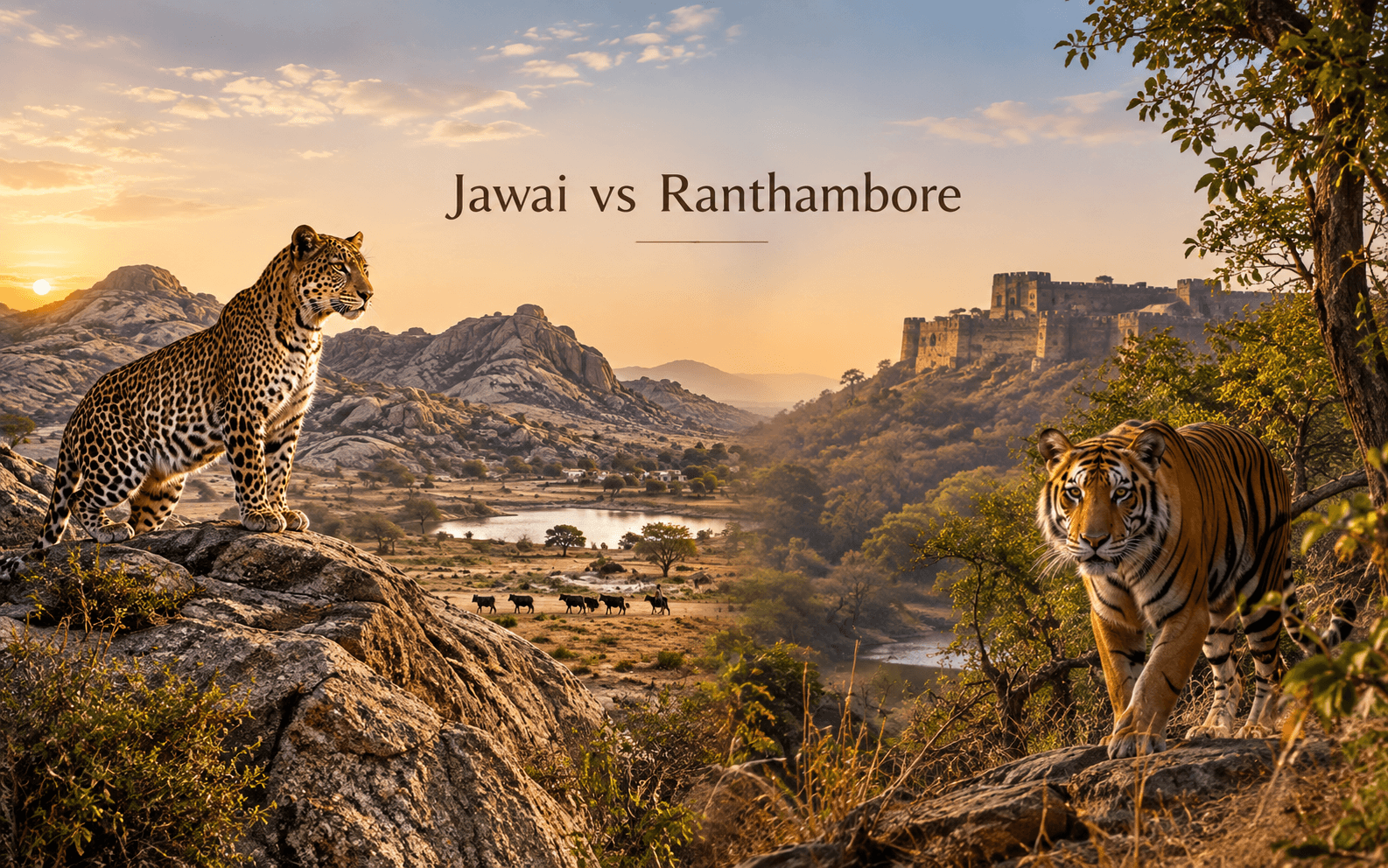 Jawai vs Ranthambore: Which Wildlife Safari Should You Choose?